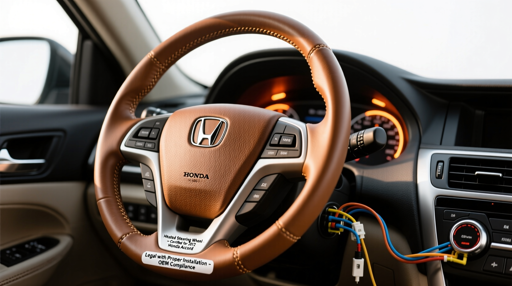 2012 accord heated steering wheel legality
