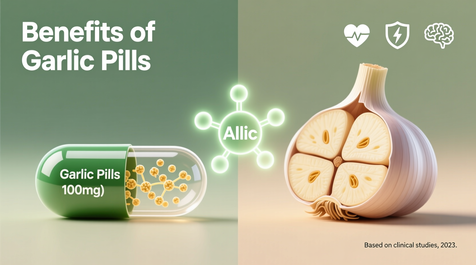 Garlic Pills: 3 Proven Health Benefits Backed by Science