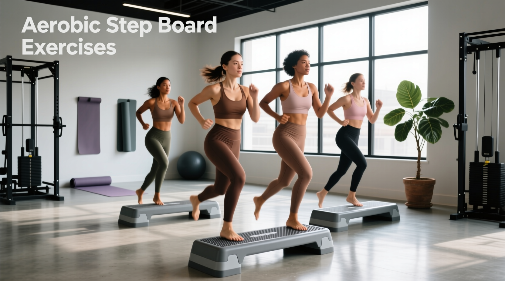aerobic step board exercises guide