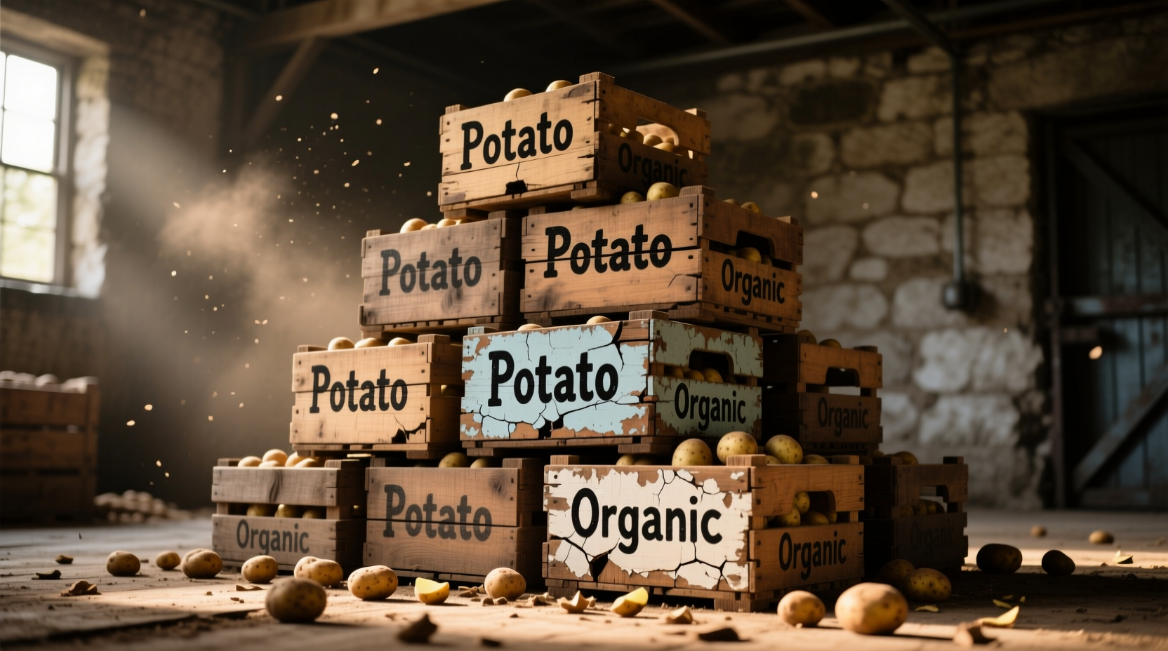 Potato Boxes: Space-Saving Method Yields 10+ Pounds