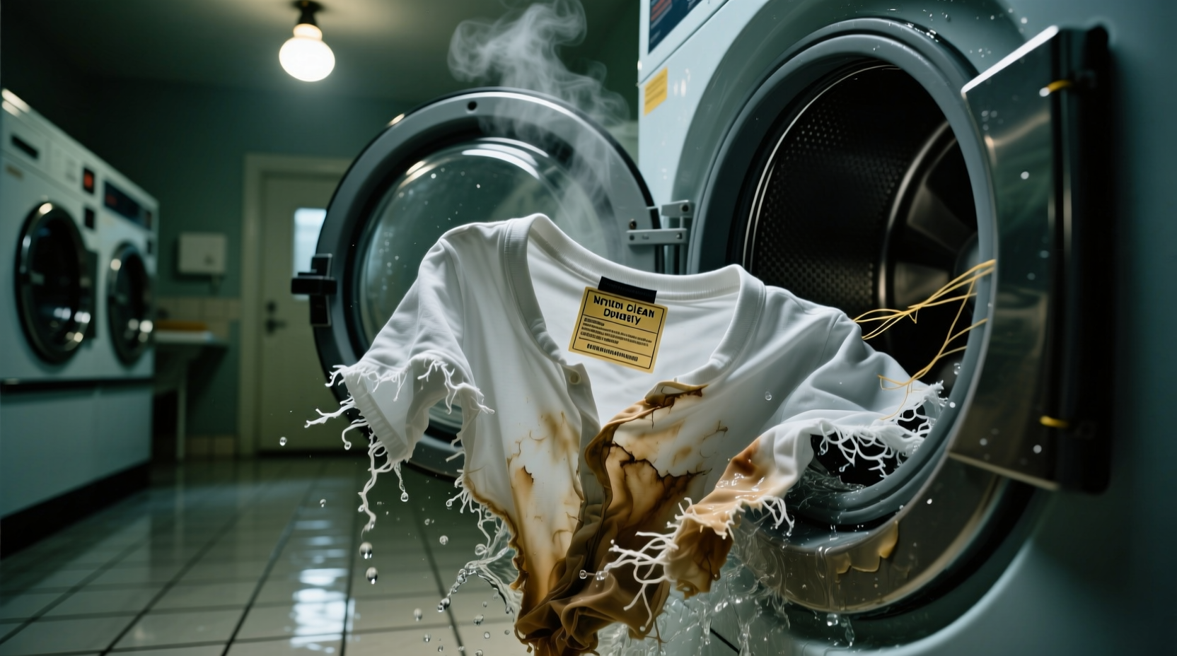 what happens if you machine wash dry clean only clothes