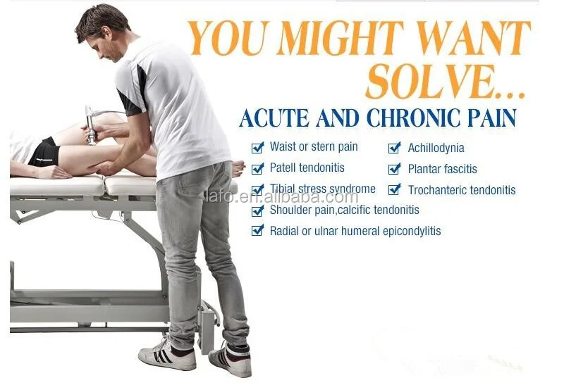 Portable Body Pain Relieve Therapy Equipment / Shock wave Machine / Shockwave SW8