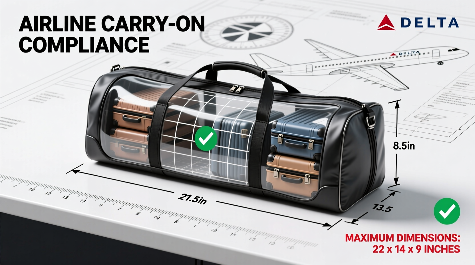 a practical guide to measuring duffle bag capacity for airline carry on compliance