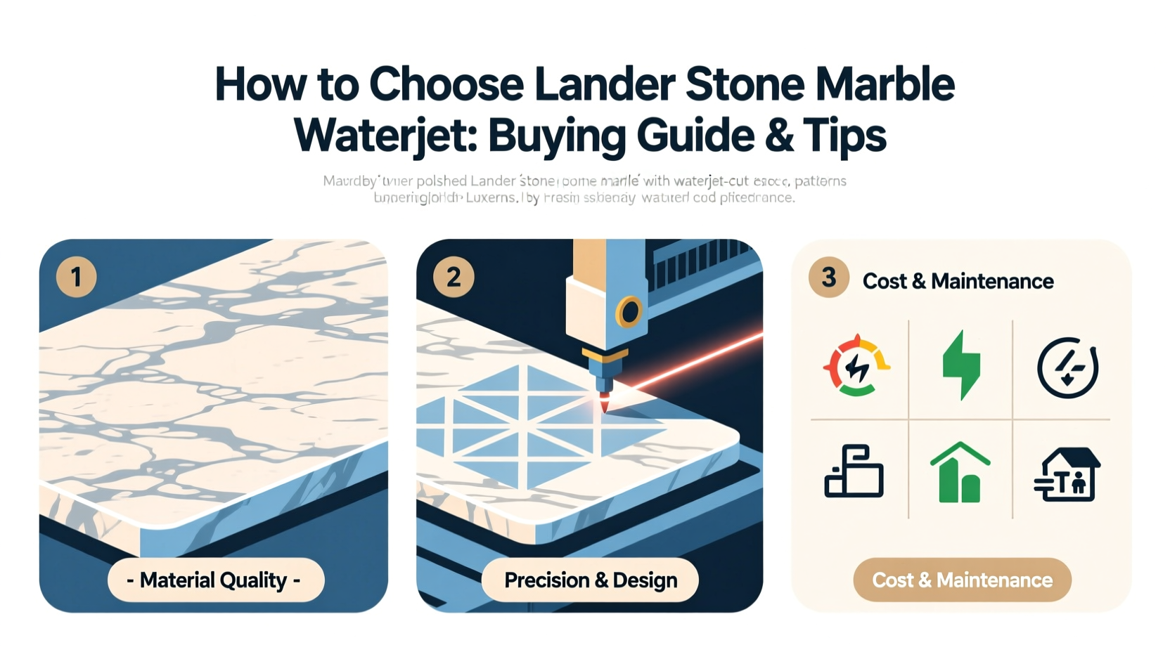 How to Choose Lander Stone Marble Waterjet: Buying Guide & Tips