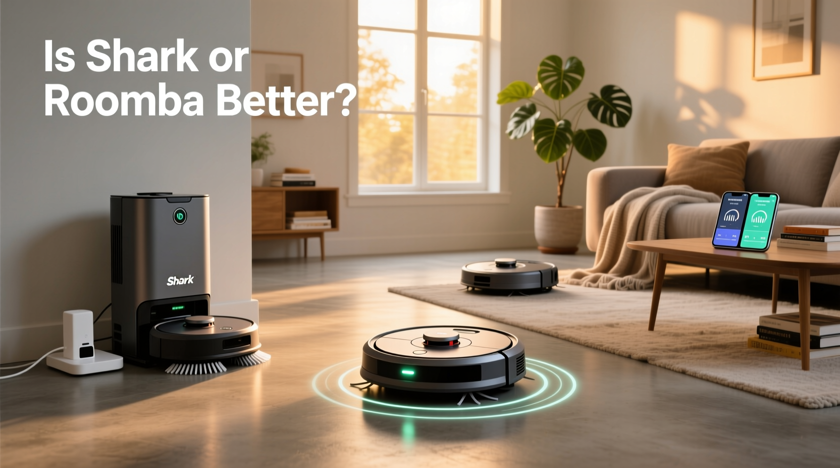 How to Choose Auto Vacuum Cleaner, Is Shark or Roomba Better?