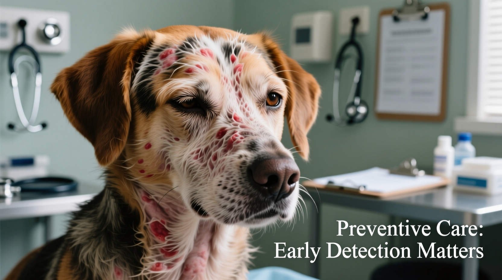 dog losing hair around eyes causes treatment prevention