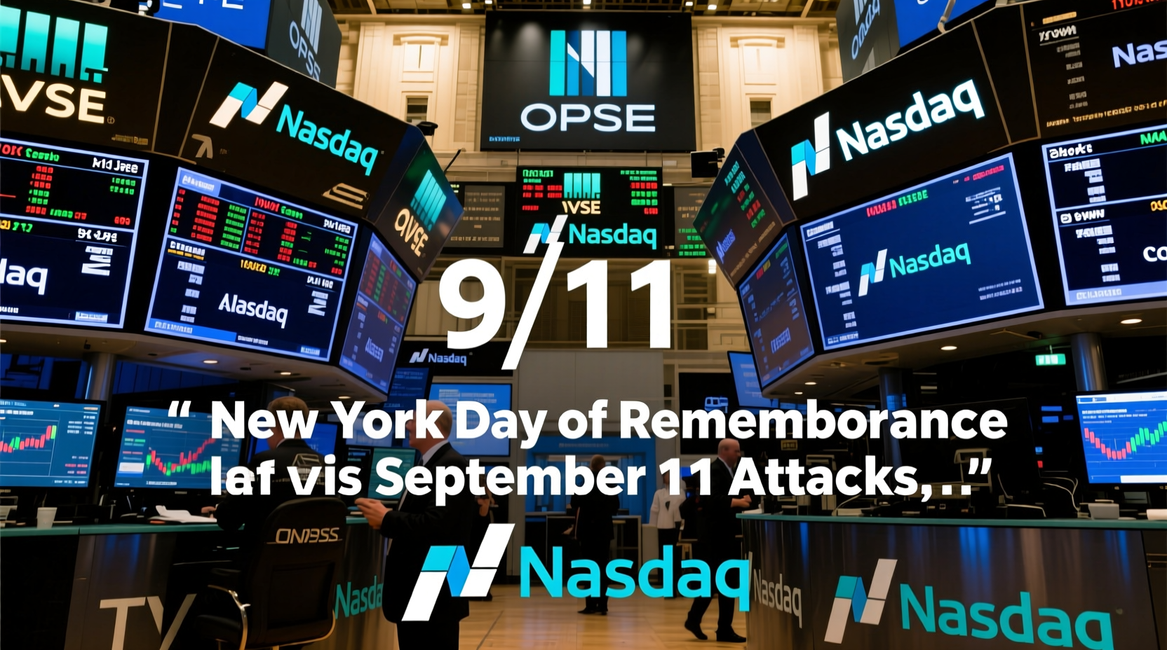 is the stock market open on 9 11 today