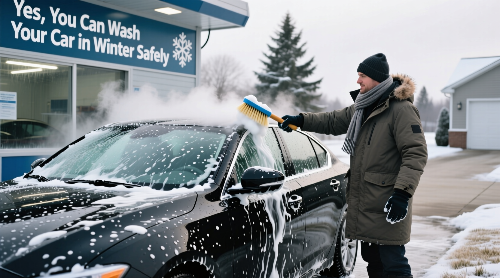 can i get a car wash in the winter