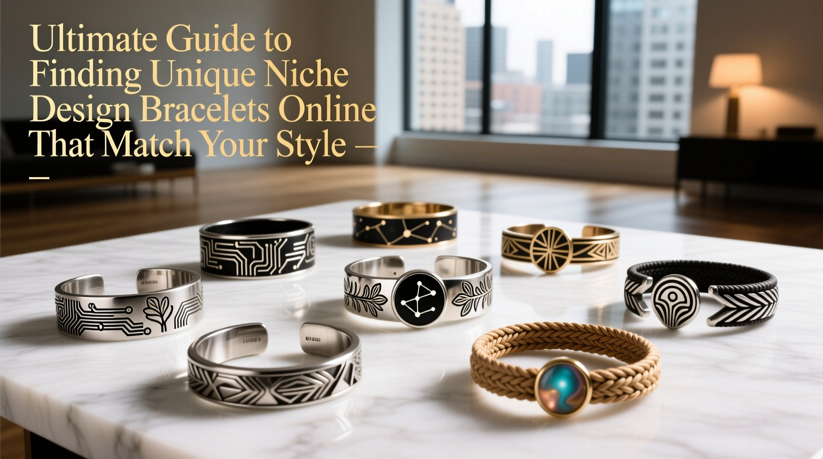 ultimate guide to finding unique niche design bracelets online that match your style