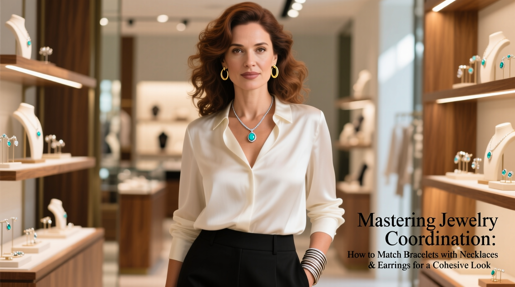mastering jewelry coordination how to match bracelets with necklaces and earrings for a cohesive look