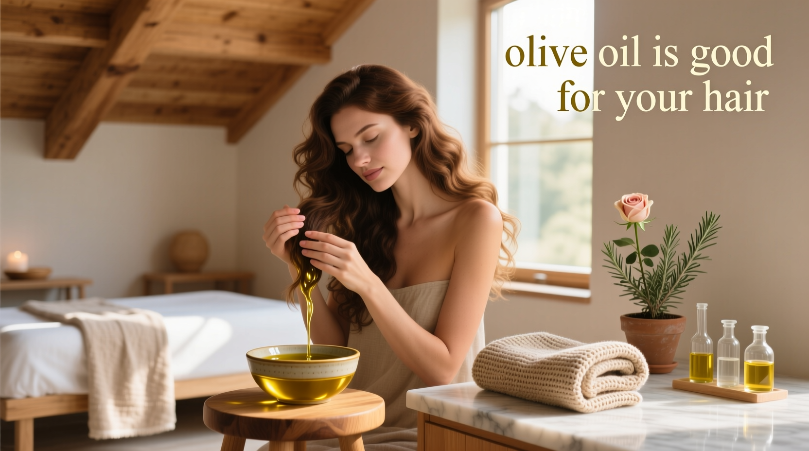 olive oil for hair benefits risks