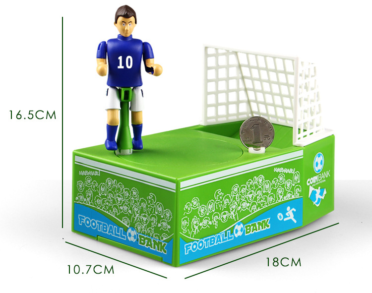 Soccer Ball Piggy Bank,Football Shaped Coin Bank,Money Saving Box,Sports Themed Piggy Bank,Money Bank For Kids,Cute Piggy Bank For Boys Girls,Kids Piggy Bank,Money Jar Coin Jar Bedroom Soccer Decor
