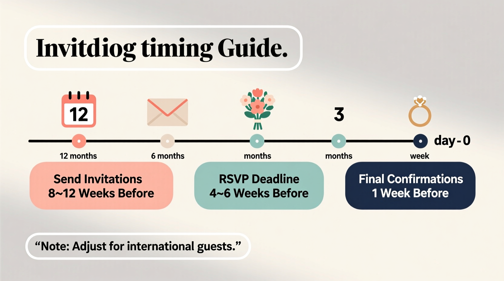 how far in advance should wedding invitations be sent