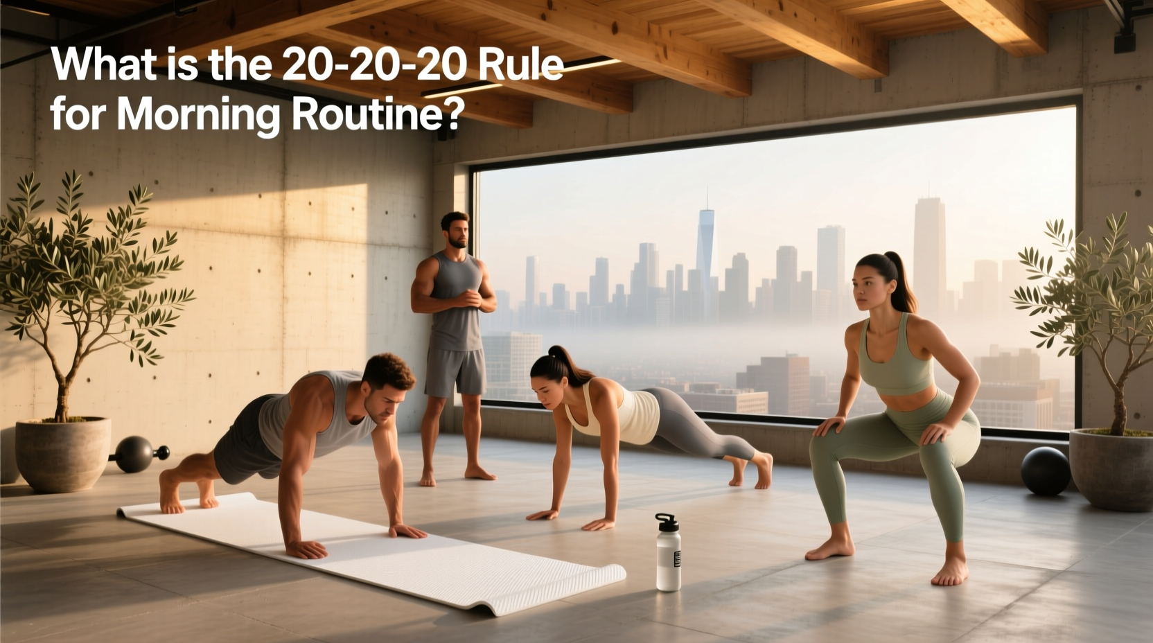 20/20/20 morning routine guide