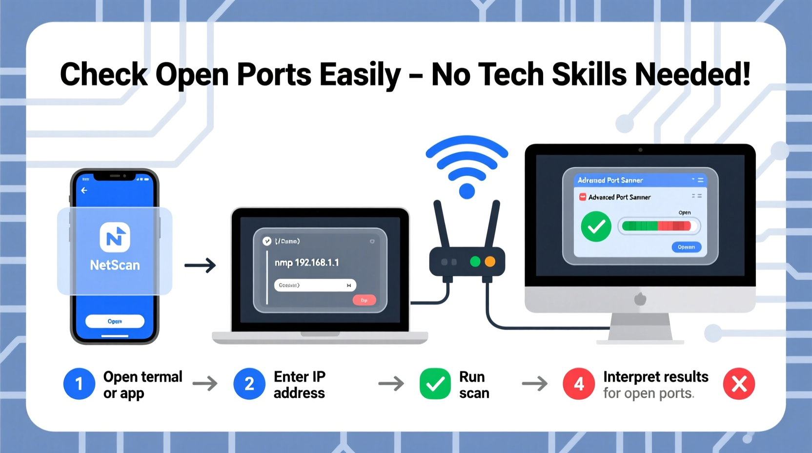 how to easily check if ports are open a step by step guide for any device