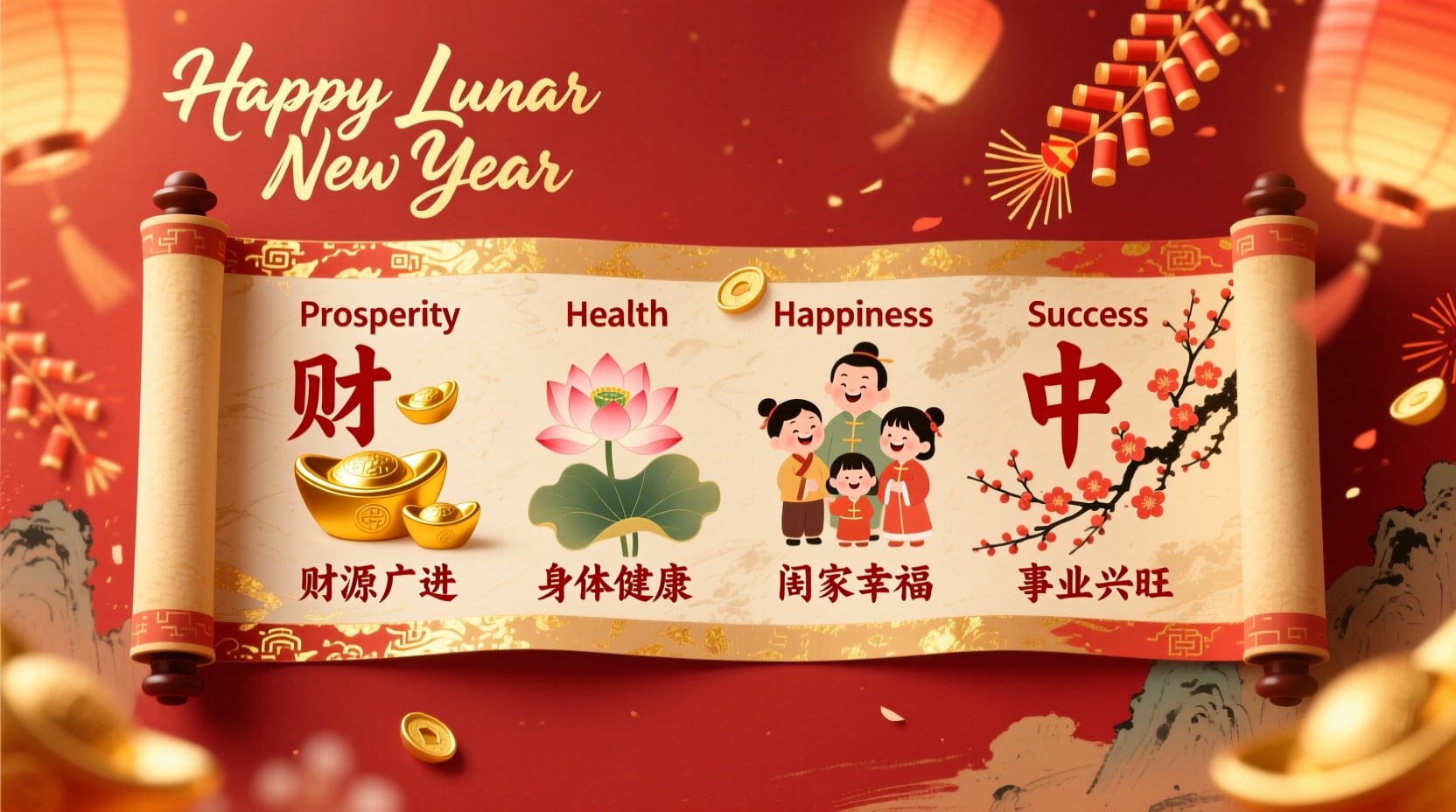 what are the wishes for chinese new year