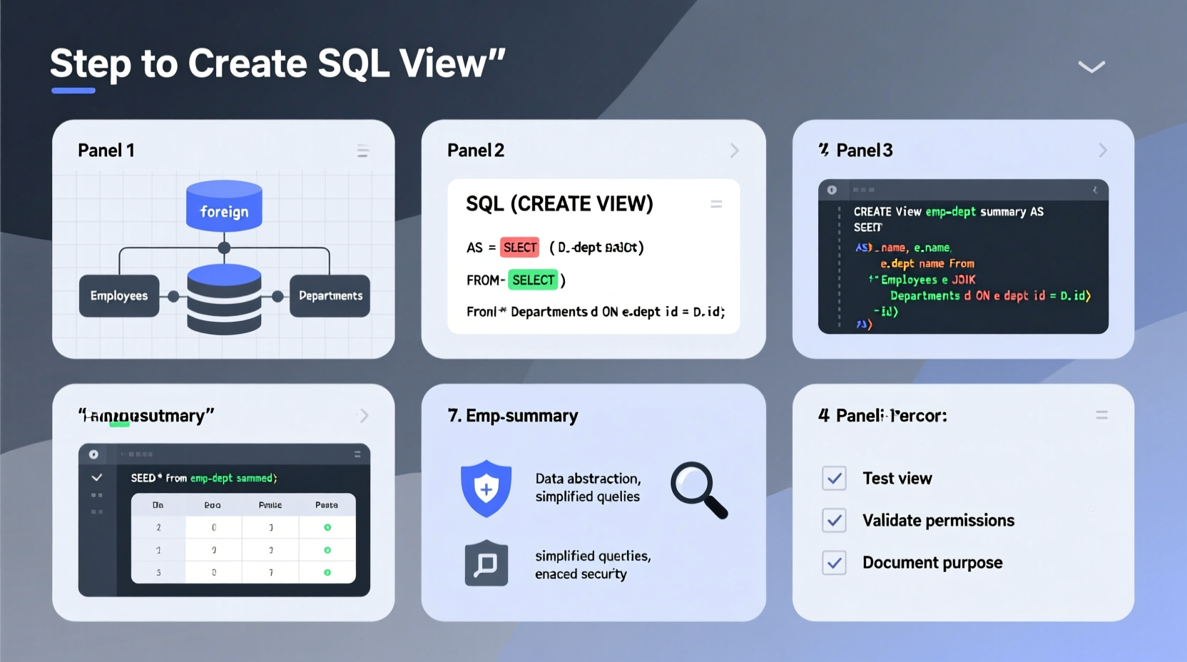mastering how to create a sql view step by step guide for efficient database management