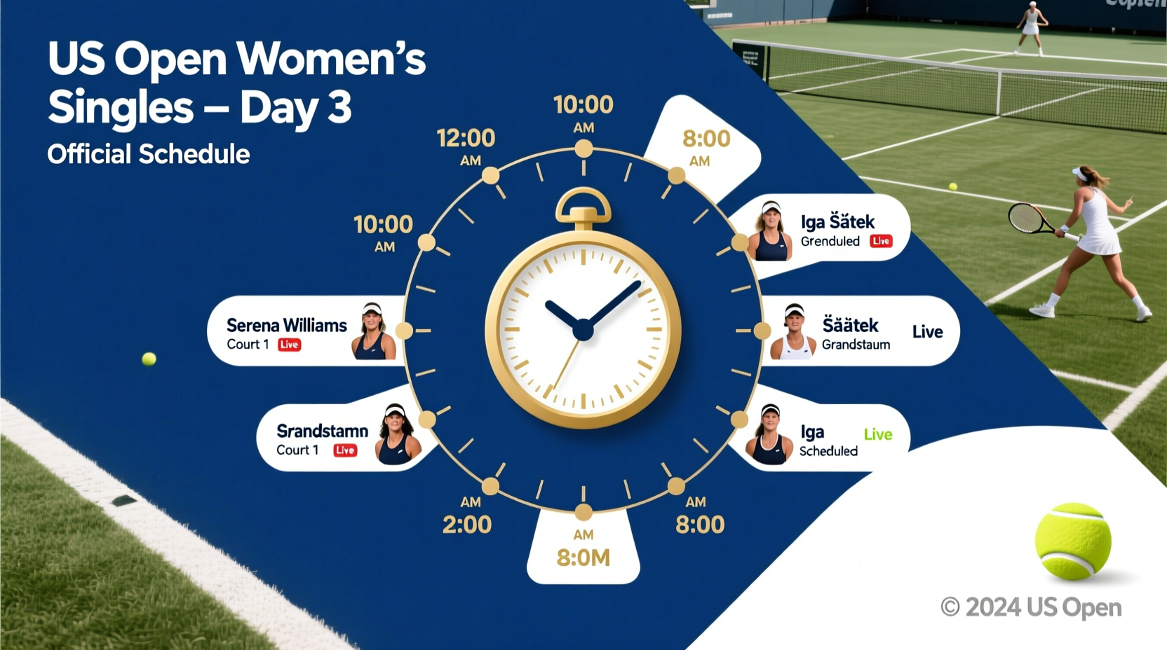 todays us open womens schedule day 3