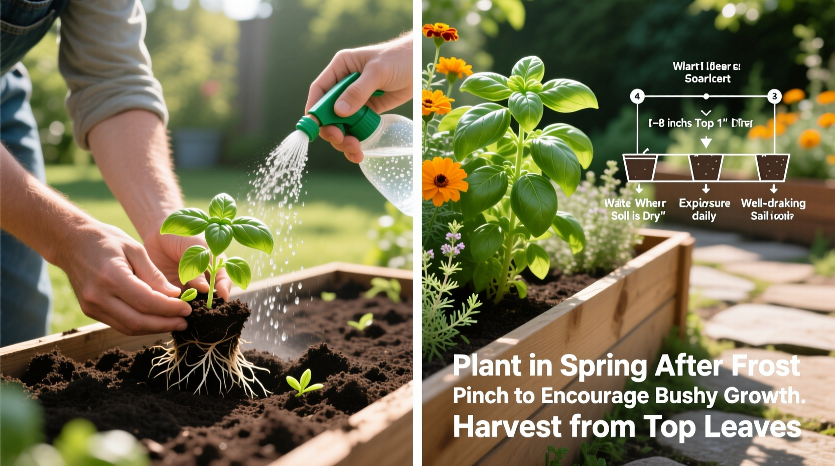 How to Plant Basil Outside Successfully