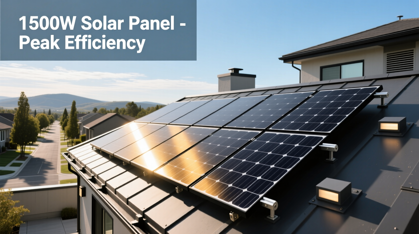 1500w solar panel guide fixed vs. portable