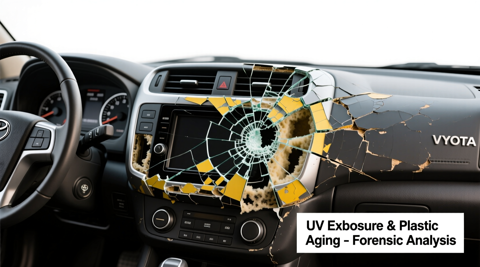 hilux vigo interior cracking cause