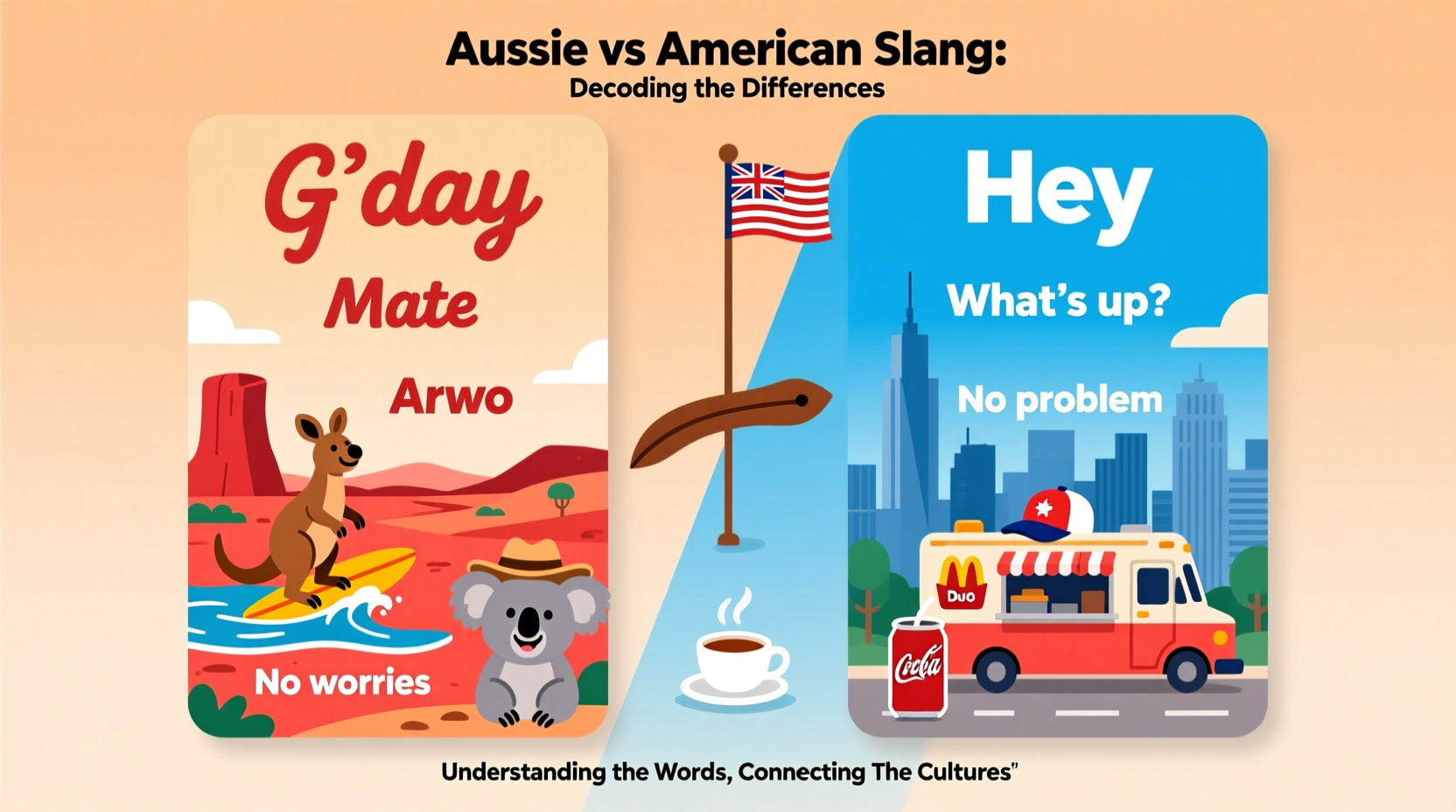 aussie vs american slang why are they so different and how to understand them all