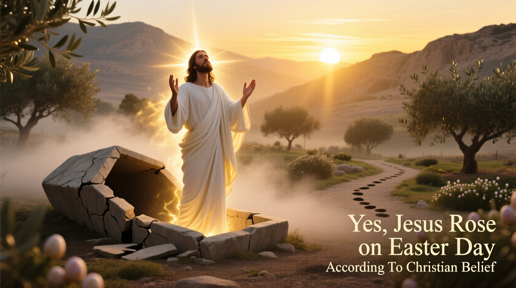 did jesus rise on easter day