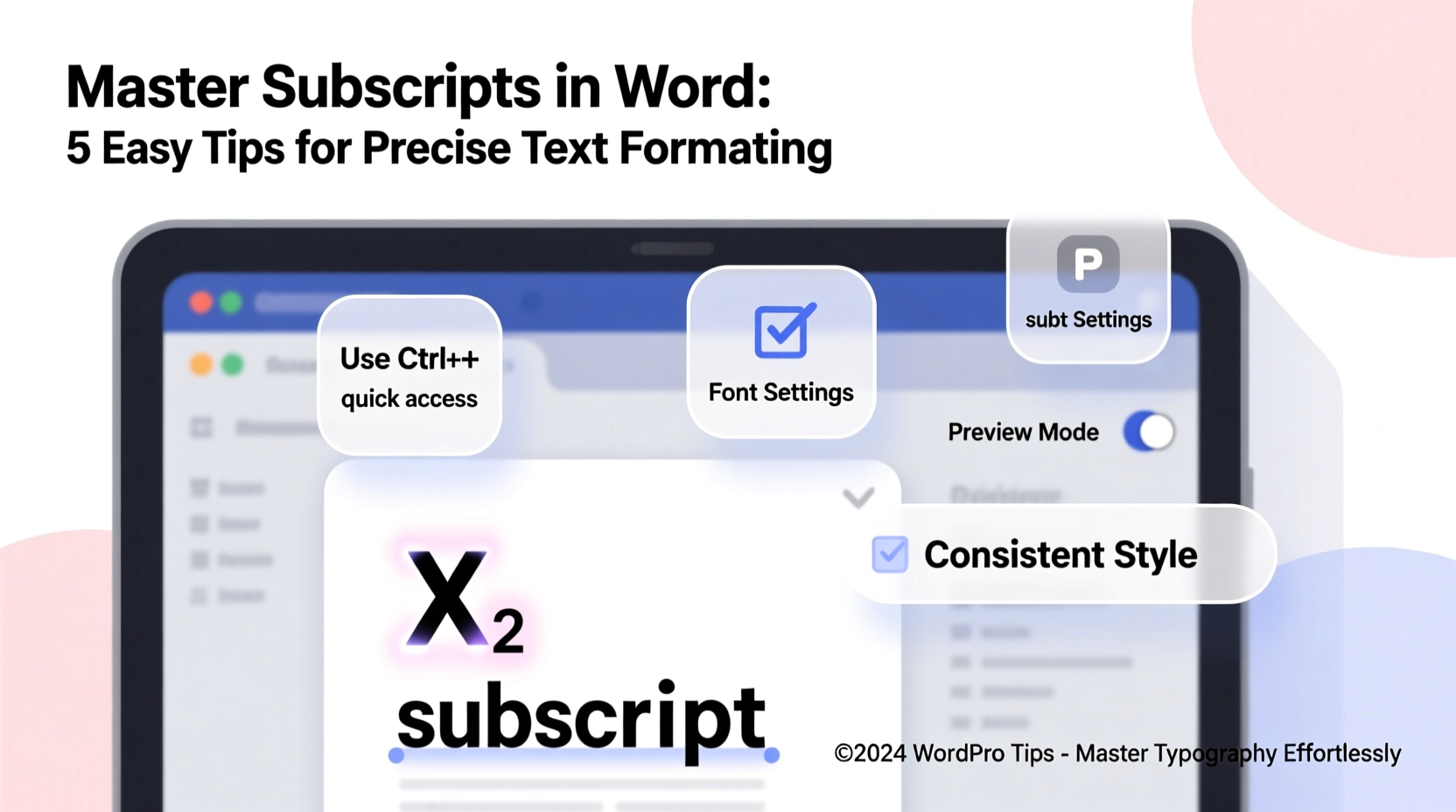 mastering subscripts in word easy tips for precise text formatting