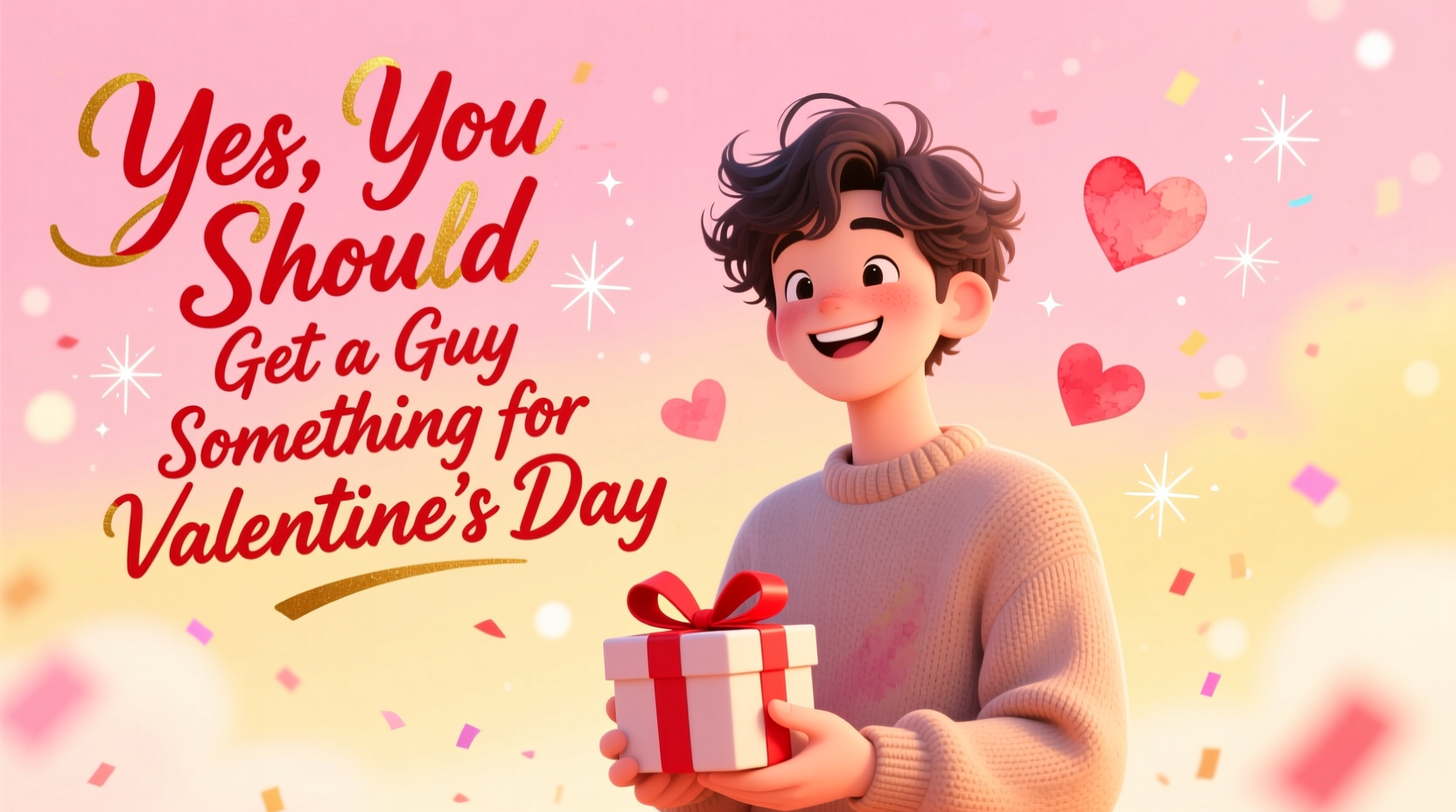 do you get a guy something for valentines day