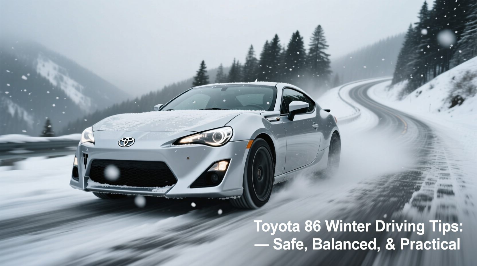 toyota 86 winter driving tips