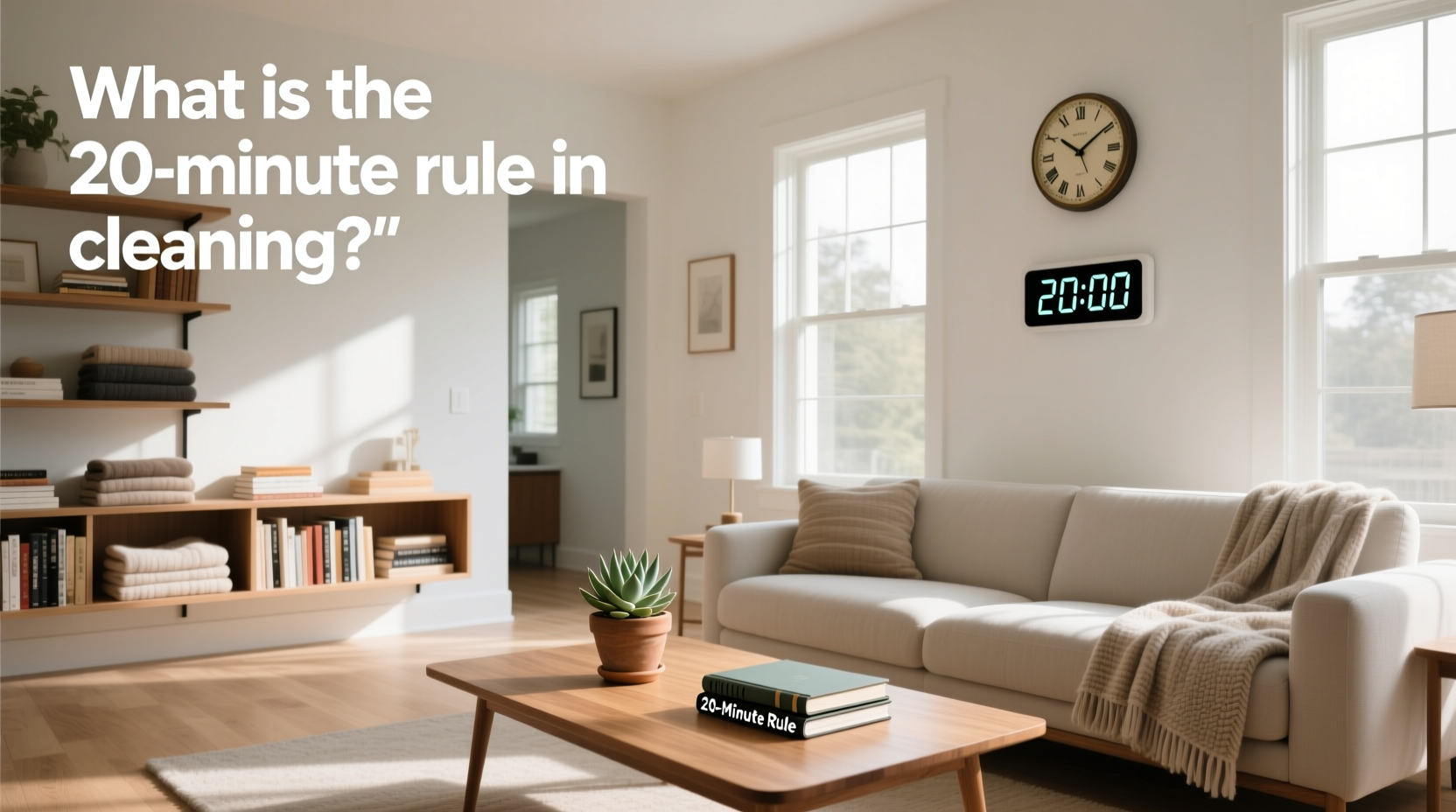the 20 minute cleaning rule explained