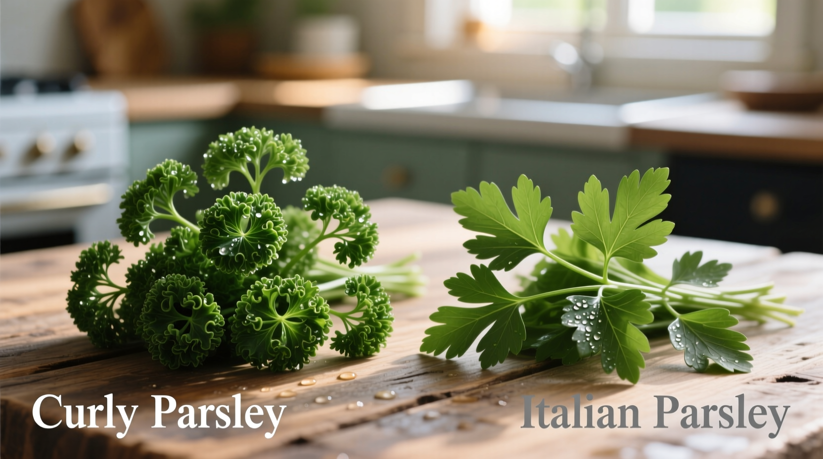Curly vs Italian Parsley: Key Differences & Best Uses