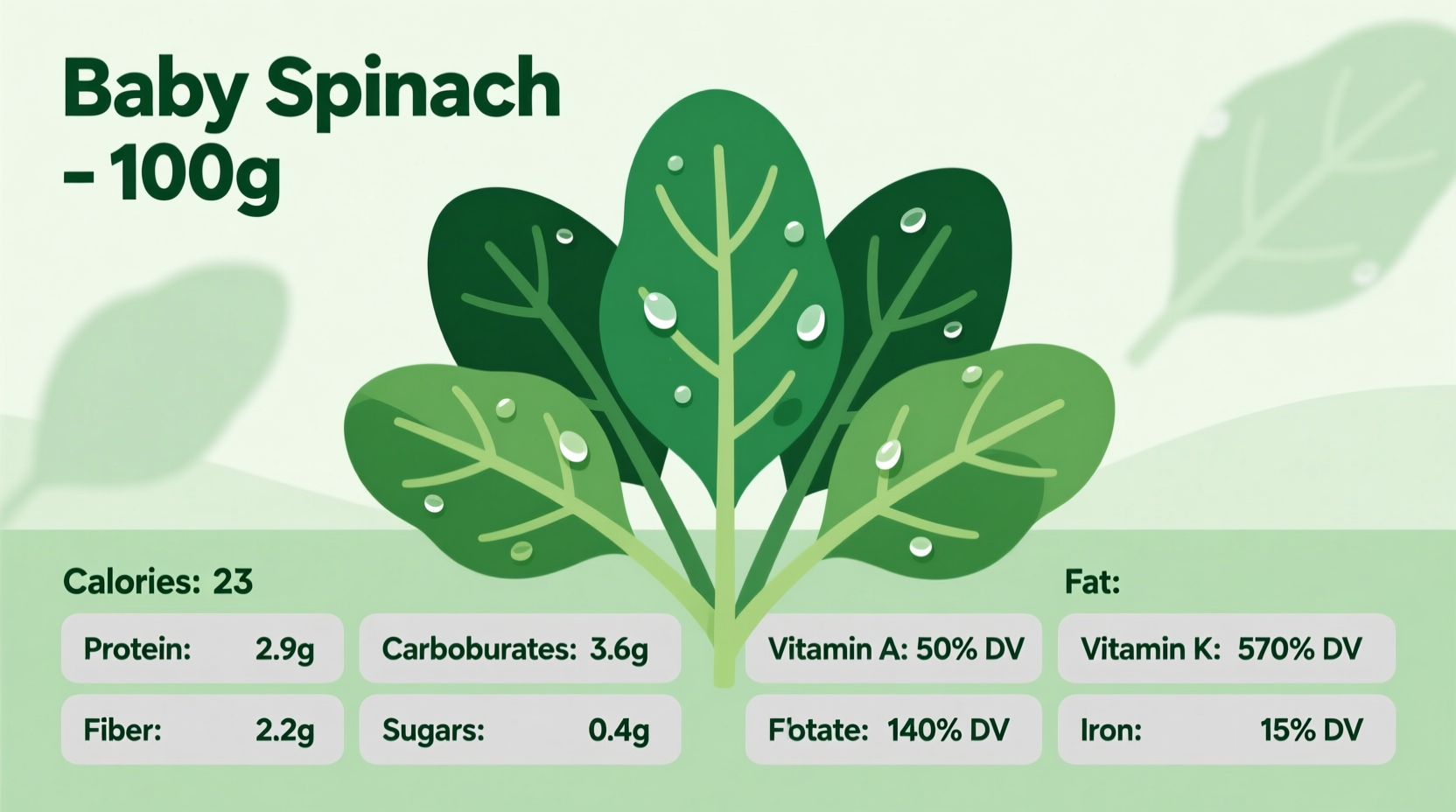 Baby Spinach Nutrition Facts: Complete 2025 Guide