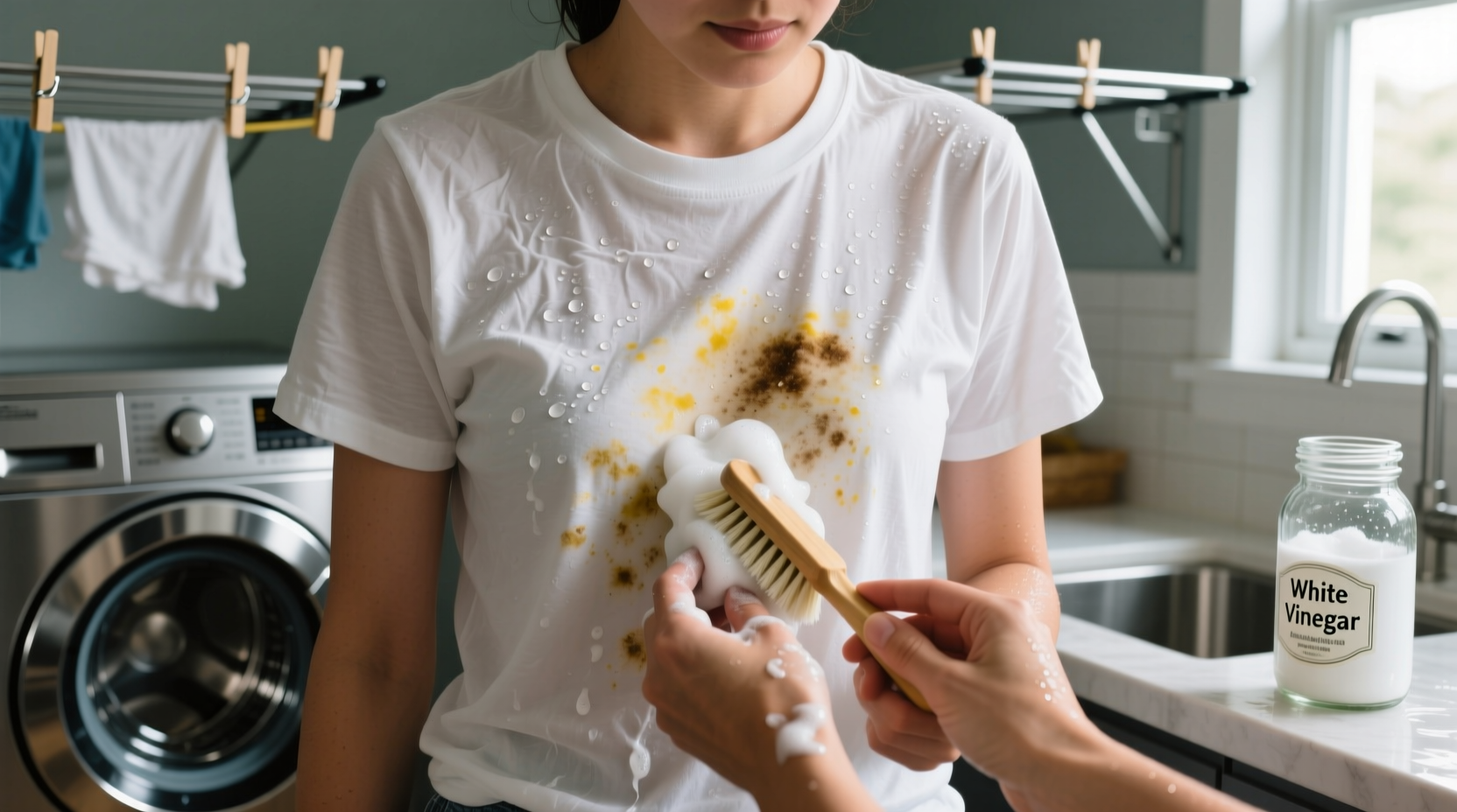 how to get mildew out of clothes