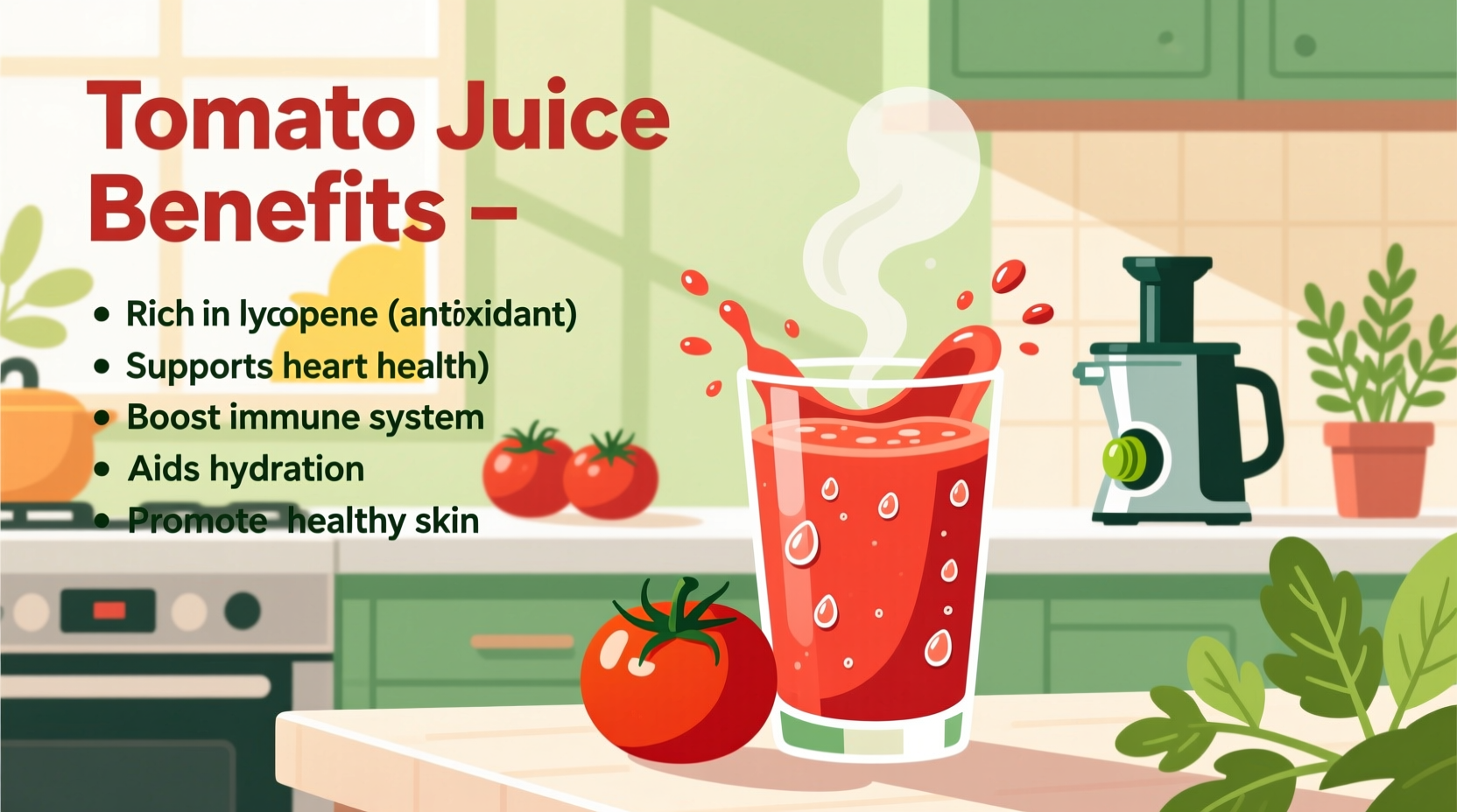 Tomato Juice Benefits: Science-Backed Health Effects Revealed