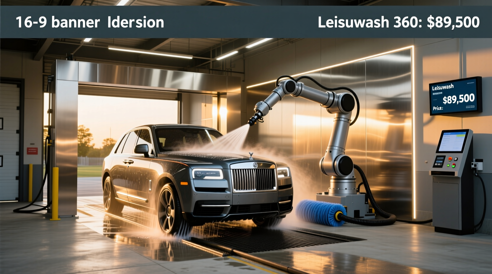 How to choose leisuwash 360 price,How much does automated car wash equipment cost? buying guide