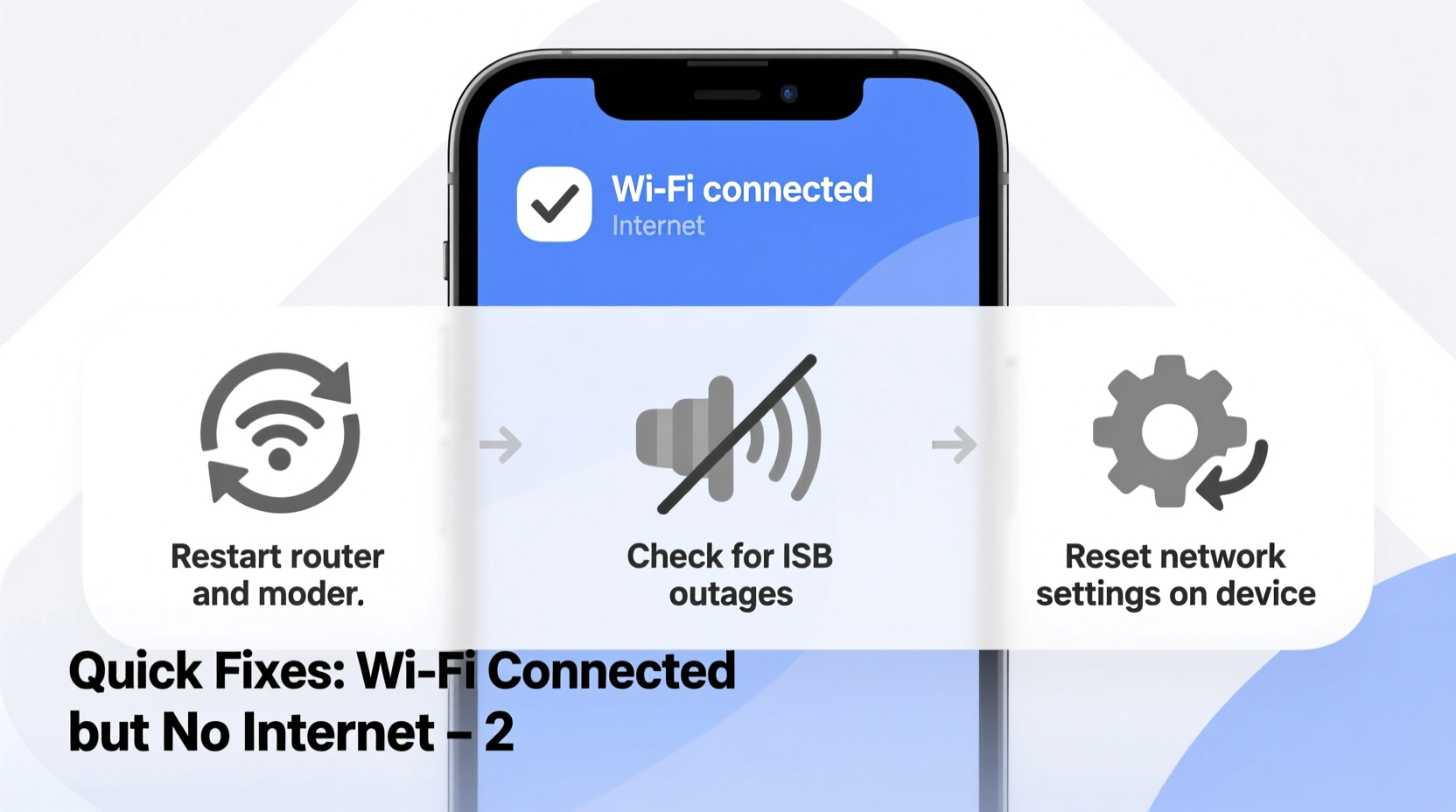 wifi connected but no internet reasons quick fixes 2