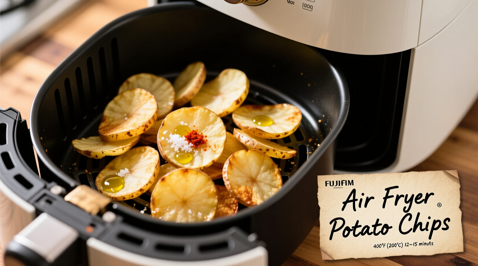 air fryer potato chips recipe