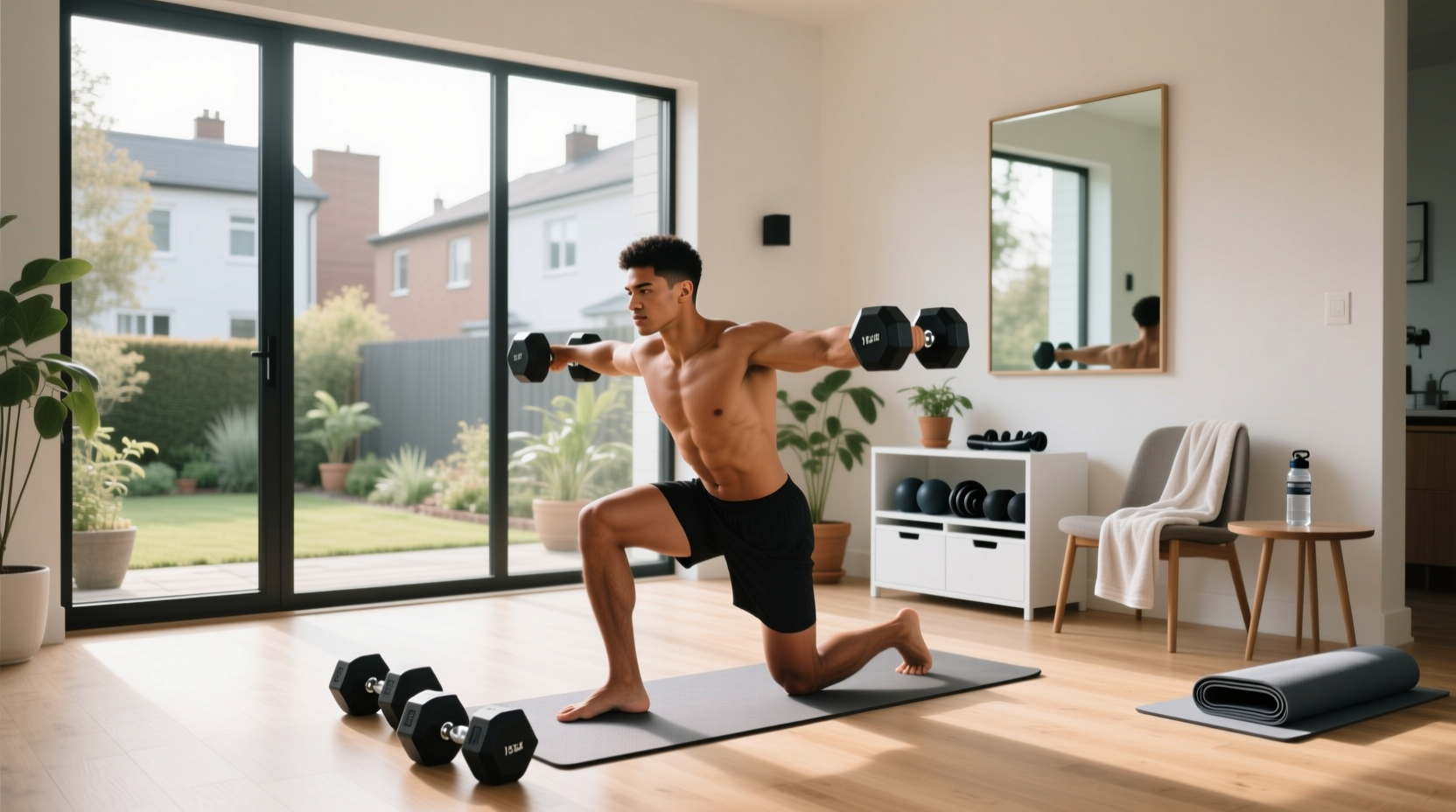 at home dumbbell back workouts