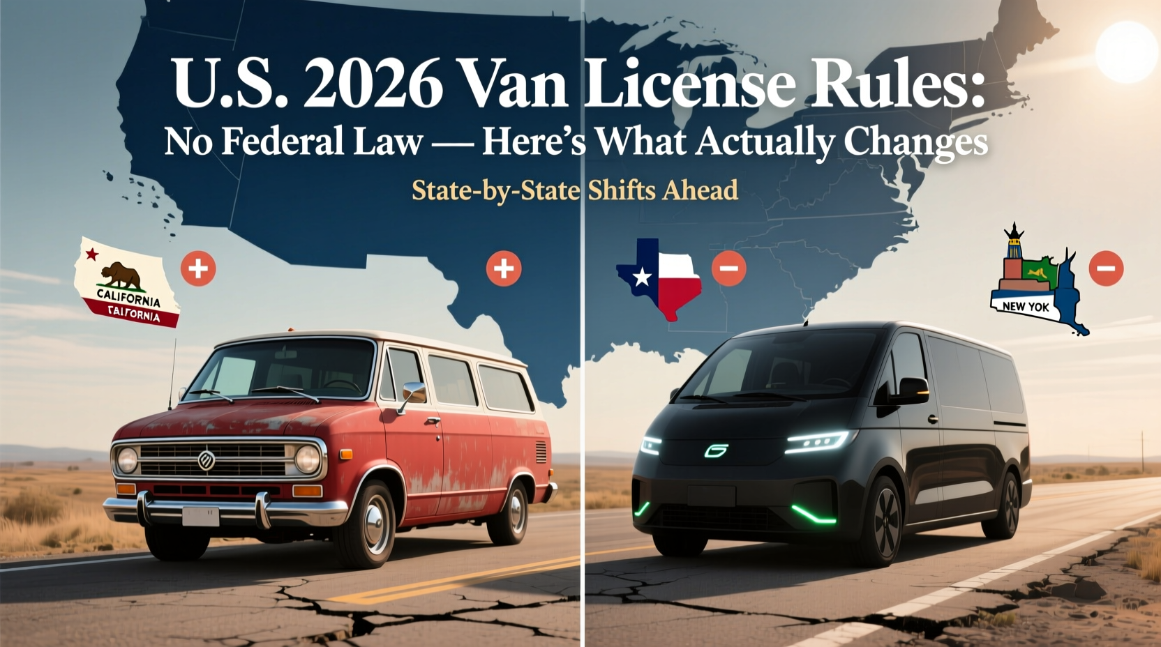 us 2026 van license rules