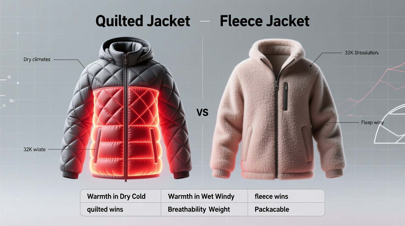 Quilted Jacket Vs Fleece Which One Actually Keeps You Warmer And When