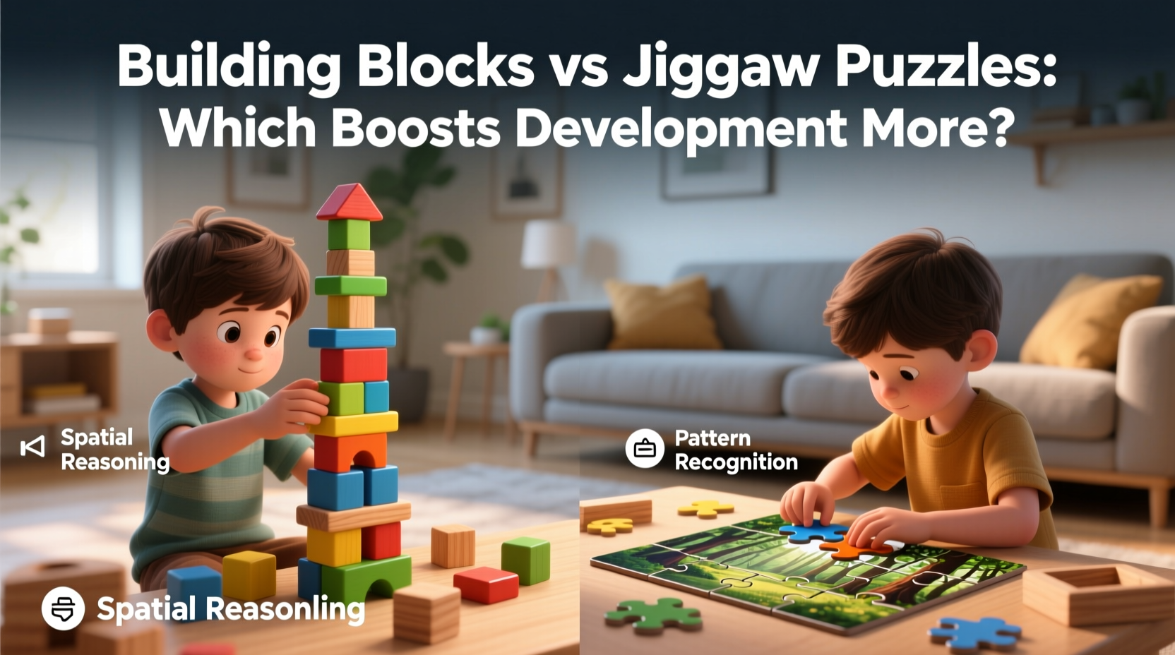 building block sets vs jigsaw puzzles which one is better for my kids development