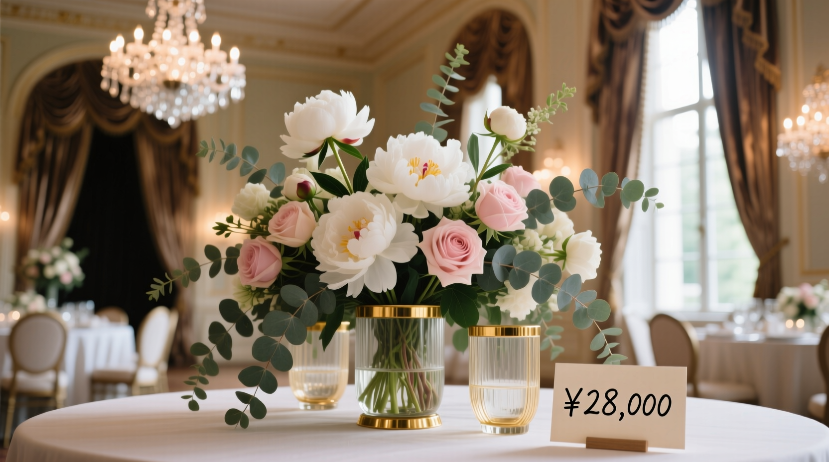 how much does flowers cost for a wedding