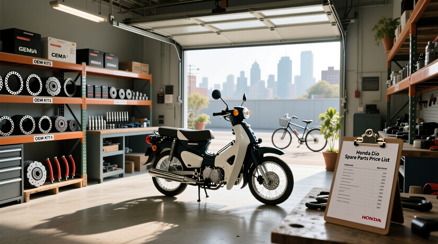 How to Find Honda Dio Spare Parts Price List & Where to Buy