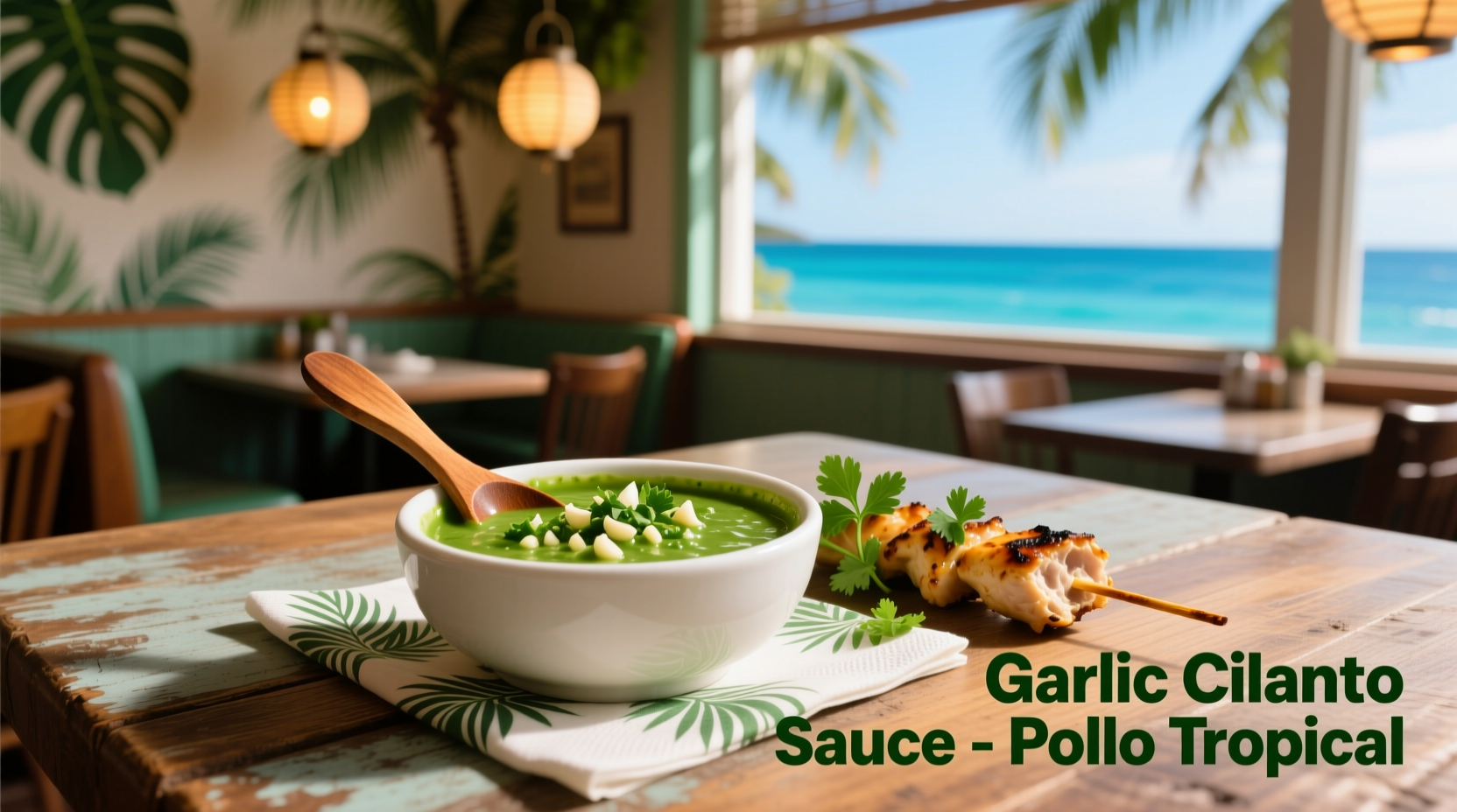 Pollo Tropical Garlic Cilantro Sauce Recipe & Analysis