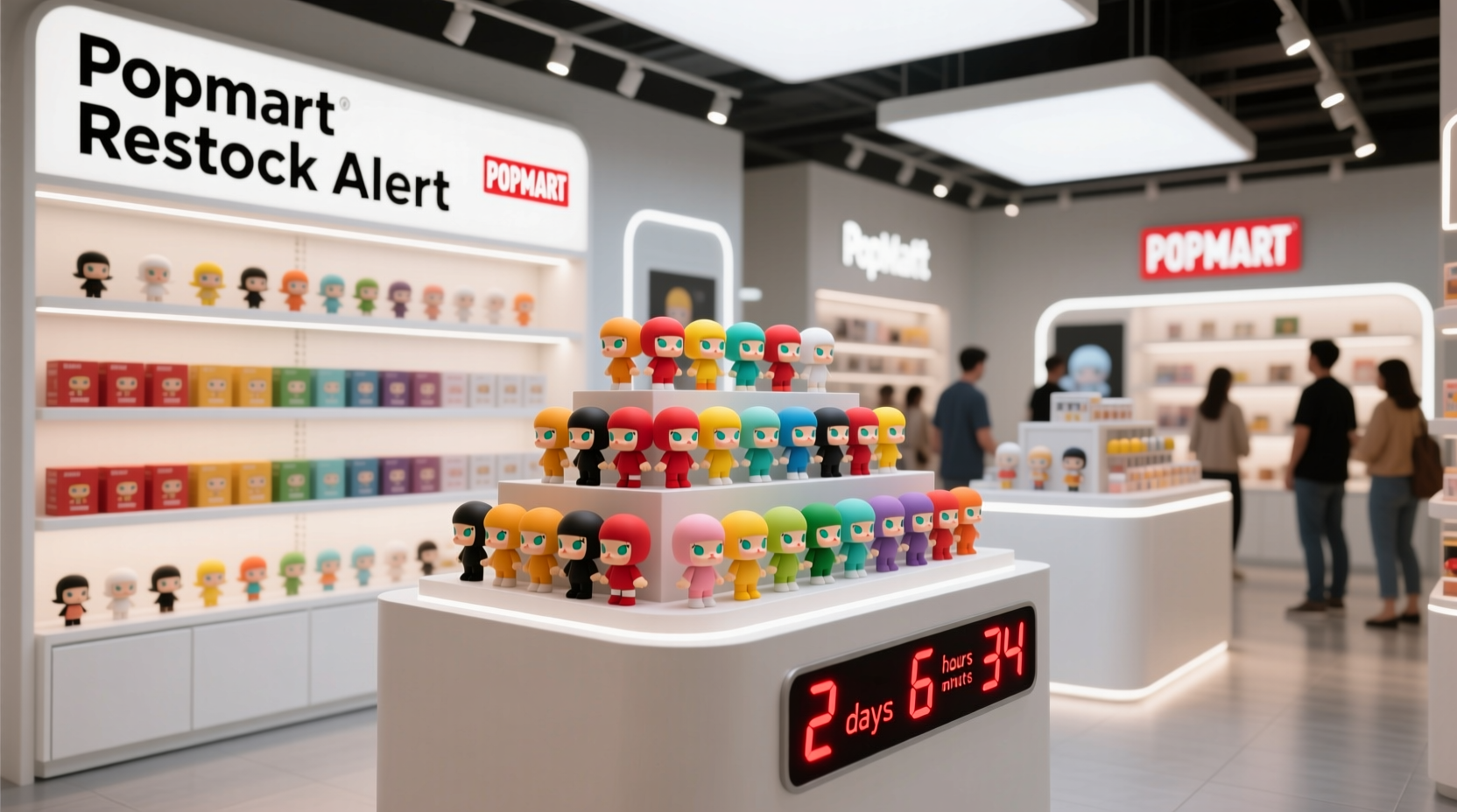when does popmart restock in store
