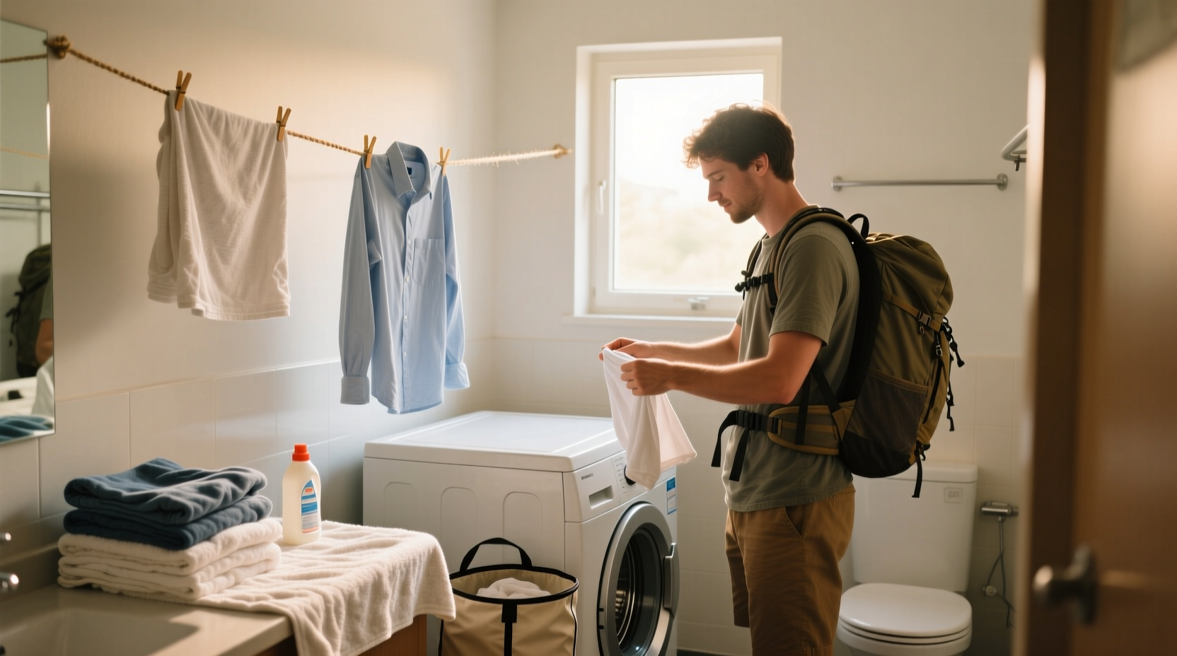 how to do laundry while traveling