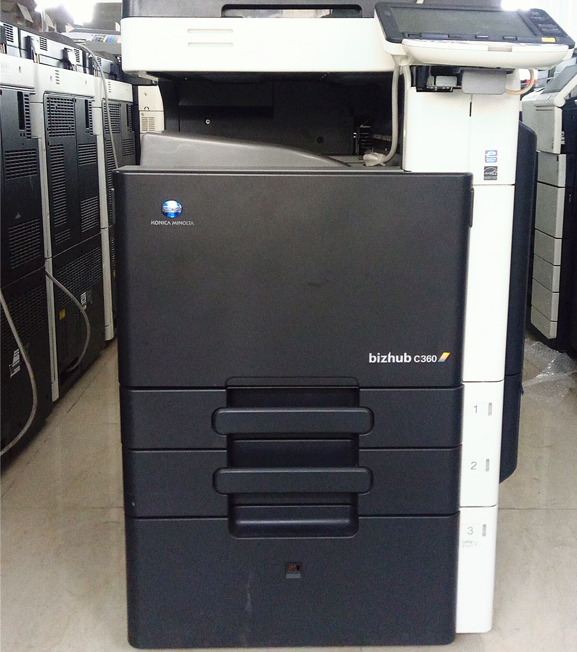 コニカミノルタBizhub c220 c280 C360 A3A4プリンター用の中古カラー 