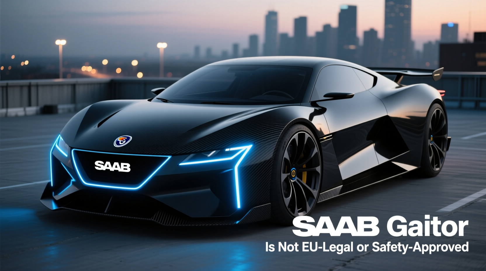 SAAB Gaitor Is Not EU-Legal or Safety-Approved