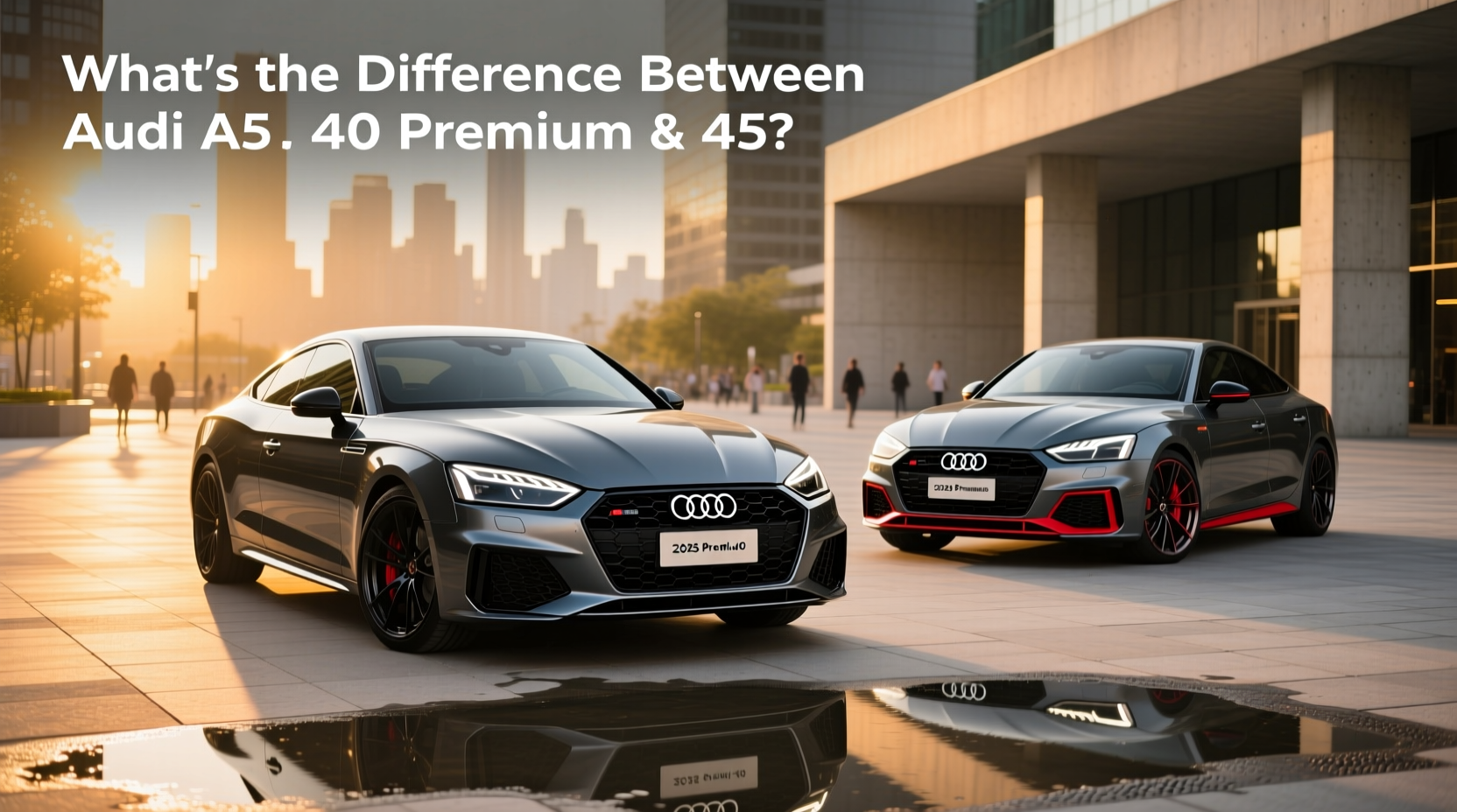 2025 Audi A5 Premium 40 vs 45 Guide
